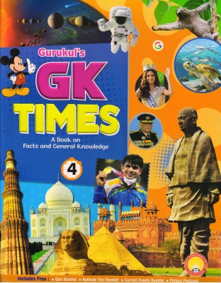 Gurukul's GK TIME A Book On Facts And General Knowledge For CBSE Class - 4(Paperback, Raghv Khanna, Karan Khanna)