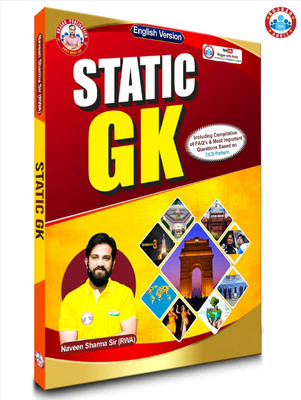 Static G.K ( Updated 2025 ) (Original Book) Book By Ankit Bhati Sir And Naveen Sir (English Version)(Paperback, Ankit Bhati Sir)