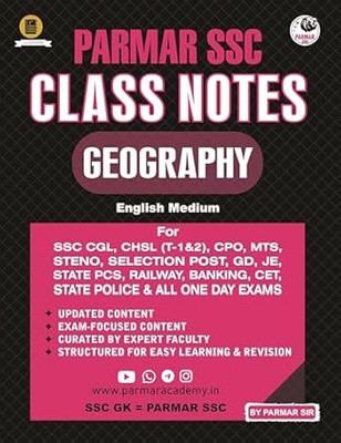 Parmar SSC Class Notes Geography(Paperback, PARMAR SIR)