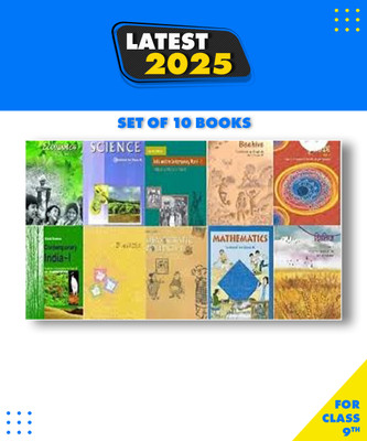 NCERT Books Set Class 9th (English Medium) Mathematics+science+social Science+english+hindi Set Of 10 Books(Paperback, ncert) NCERT Books Set Class 9th (English Medium) Mathematics+science+social Science+english+hindi Set Of 10 Books(Paperback, ncert)