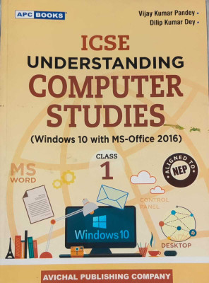 ICSE Understanding Computer Studies Class 1(Paperback, V.K. Pandey, D.K. Dey)