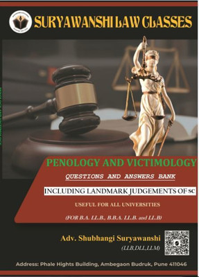 Penology And Victimology(Perfect Binding, Adv. Shubhangi Suryawanshi)