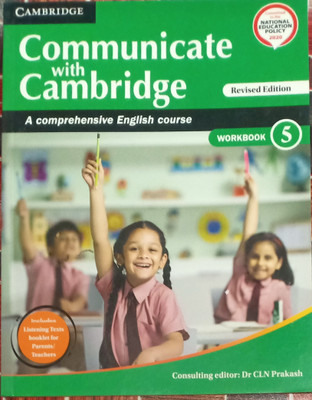 Communicate With Cambridge A Comprehensive English Course Work Book 5(Pepper back, Dr cln prakash)