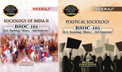 BSOC-104 Sociology Of India - II BSOC-105 Political Sociology(Paperback, Expert Panel)