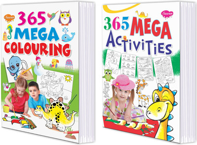 365 Mega Coloring And Activity(Paperback, Sawan)