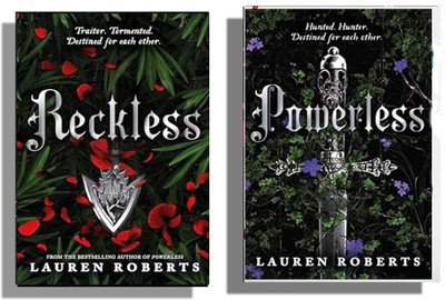 Ayazbooks Combo:- Must Read Of Lauren Roberts 2 Books Set Reckless & Powerless ( English ) Bestselling(Paperback, Lauren Robertss)
