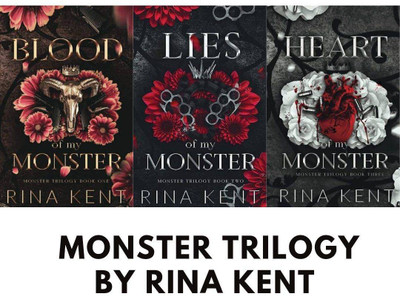 Ayazbooks Combo: Monster 3 Books Set Blood Of The Monster & Lise Of The Monster & Heart Of The Monster(Paperback, Rina Cant)