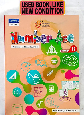 Number Ace Class-8 (Old Book)(Paperback, Ajay Chawla, Kakali Bagchi)