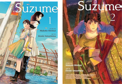 Suzume Vol 1,2 ( English, Paperback, Makoto Shinkai )(Paperback, Makoto Shinkai)