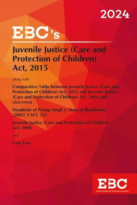 Juvenile Justice (Care And Protection Of Children) Act, 2015 Bare Act 2024(Paperback, Eastern Book Company)