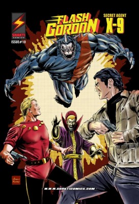 Flash Gordon Vol 10 || Secrete Agent X9 (English Version)(Paperback, Story & Art : Jim Keefe, Cover Art : Ankit Mitra)
