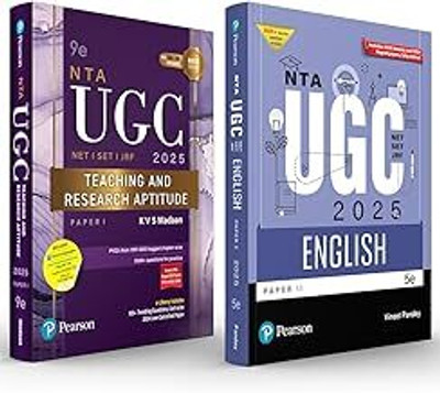 Pearson NTA UGC NET 2025 Paper 1 By KVS Madaan + Paper 2 English 2025 (Set Of 2 Books)(Paperback, KVS MADAN) Pearson NTA UGC NET 2025 Paper 1 By KVS Madaan + Paper 2 English 2025 (Set Of 2 Books)(Paperback, KVS MADAN)