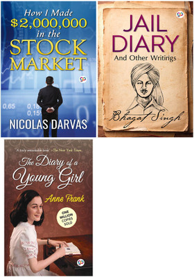 How I Made $2,000,000 In The Stock Market + Jail Diary And Other Writings + The Diary Of A Young Girl (Paperback)(Paperback, General Press) How I Made $2,000,000 In The Stock Market + Jail Diary And Other Writings + The Diary Of A Young Girl (Paperback)(Paperback, General Press)