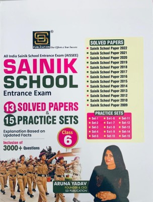 Sainik School For Class 6th Solved Papers And Practice Sets 3000+ Splved Papers [ English Medium ](Paperback, sd)