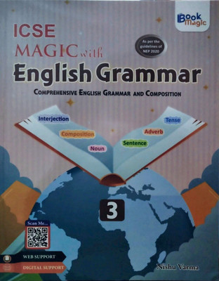 Bookmagic Icse Magic With English Grammar Class- 3(Paperback, T)