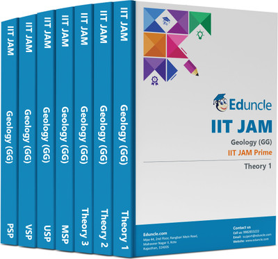 IIT JAM Geology Book For 2023 Theory And Test Series ( Set Of 07 Books ) | Previous Year Questions | Solved Paper - By Eduncle Latest Edition(Paperback, Eduncle)