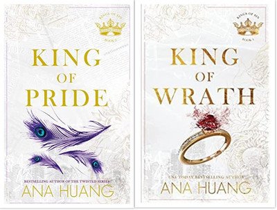 King Of Pride & King Of Wrath By Ana Huang Latest Editiont ( Set Of 2 Books ) Paperback – 1 January 2023(Paperback, Ana Huang)