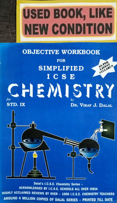 Objective Workbook For Simplified Icse Chemistry Class-9(Old Book)(Paperback, DR. VIRAF J. DALAL)