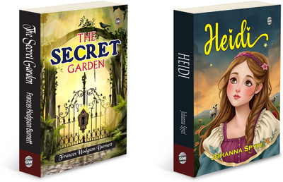 The Secret Garden And Heidi :- Mixed Bestseller Collection, Collector’s Edition Classic Children’s Books, Timeless Kids’ Storybooks Gift Set, World Literature Children’s Classics | Set Of 2 Books(Paperback, Frances Hodgson Burnett, Johanna Spyri)