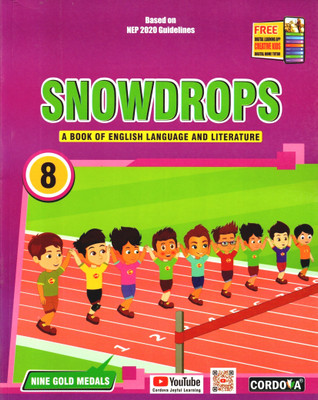 Cordova, Snowdrops, English Language & Literature, Class-8(Paperback, PRABHA SHARMA)