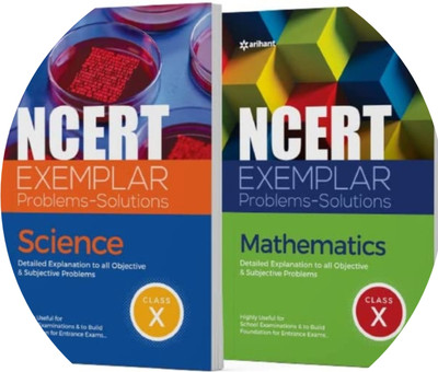 NCERT Solutions Science, Mathematics Class 10th ( Combo Set Of 2 Books )(Paperback, Arihant expert)