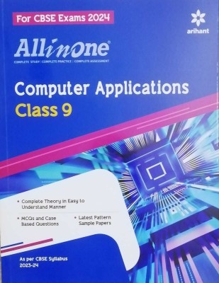 Arihant All In One Computer Applications Class 9 For Cbse Exams 2024(Paperback, NEETU GIKWAD)