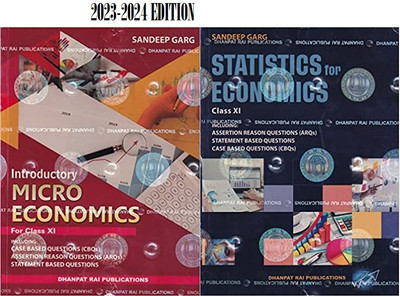 Introductory Microeconomics And Statistics For Economics For Class 11 For 2024-25 By Sandeep Garg(Paperback, sandeep garg)