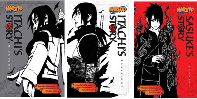 NARUTO: ITACHI'S STORY, VOL. 2 MIDNIGHT: Volume 2 + Naruto: Itachi's Story, Vol. 1: Daylight: Volume 1 (Naruto Novels)+ Naruto: Sasuke's Story: Sunrise BOOKS SET(Paperback, Takashi Yano)