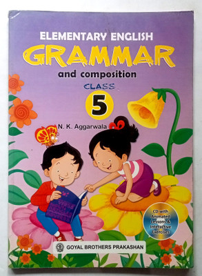 Elementary English Grammar And Composition Class-5 (Old Like New Book)(Paperback, N.K. Aggarwala)