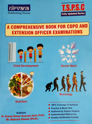 Nirvana Comprehensive Book For CDPO And Extension Officer Examination(Paperback, Dr.Sravan Kumar Sreeram)