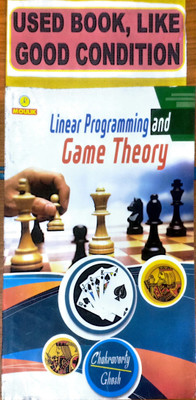 Linear Programming And Game Theory (Old Book)(Paperback, J. G. CHAKRAVORTY, P. R. GHOSH)