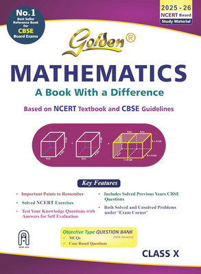 Mathematics Guide For CBSE Class 10, NCERT Based Study Material 2025-26, With Solved Exercises And Question Bank(Paperback, Dr. Hari Kishan)
