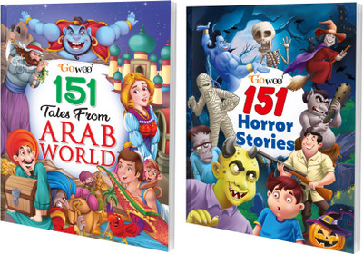 151 Tales From Arab World And 151 Horror Stories I Combo Pack Of 2 Books I Beautifully Illustrated Stories For Children By Gowoo(Paperback, Manoj Publication editorial board)