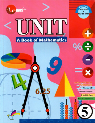 Wings, Unit, A Book Of Mathematics, Class-5(Paperback, RAJ KISHORE JHA)