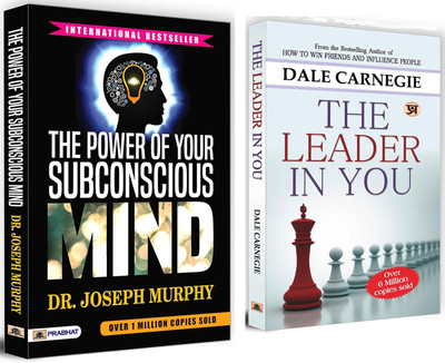 The Power Of Your Subconscious Mind + The Leader In You | Master Your Mind And Leadership Skills To Achieve Unlimited Success | Self-Help | Subconscious Power | Leadership Skills | Success Mindset | Personal Growth (Set Of 2 Books In English)(Paperback, Dr. Joseph Murphy, Dale Carnegie)