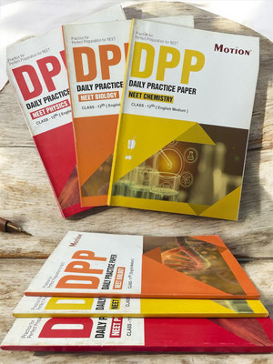 Motion Chapterwise Topicwise DPP NEET Chemistry,Physics And Biology (Daily Practice Papers)Class 11th & 12th With Separate Solution Booklet | Mock Test Papers & OMR Sheet | Based On Latest NEET Exam 2025 Pattern (English, Paperback,Motion Institute Pvt Ltd.)(Paperback, motion institute)