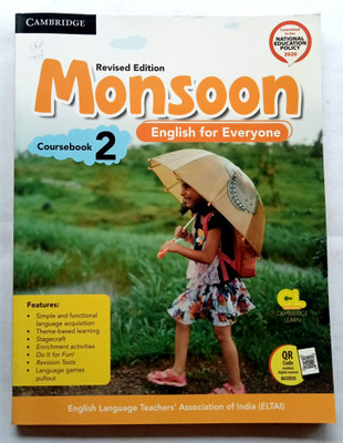 Monsoon English For Everyone Coursebook Class-2(Old Used Book)(Paperback, ELTAI)