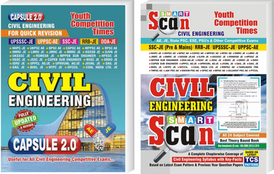 Civil Engineering Capsule 2.0 And Civil Engineering Scan Combo Of 2 Books(Paperback, Yct)