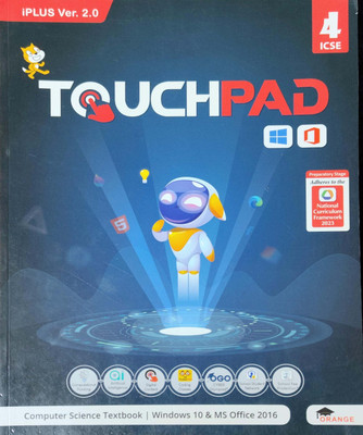 Touchpad IPLUS Ver 2.0 ICSE Class 4(Pepper back, Orange)
