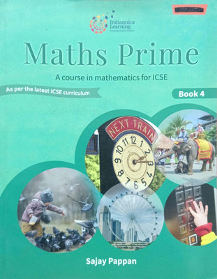 Maths Prime A Course In Mathematics For Icse Class 4(Pepper back, Sajay pappan)