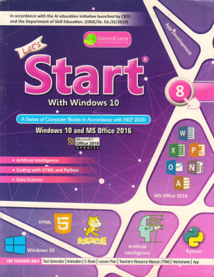 Let's Start With Windows 10 For CBSE Class - 8(Paperback, Geetanjali Sehgal)