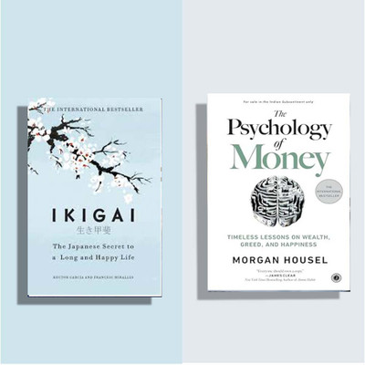 AS Books Combo ( Ikigai: The Japanese Secret + The Psychology Of Moeny ) English(Paperback, Hector Garcia, Morgun Hausel)