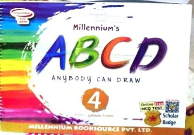 Millenniums Abcd Anybody Can Draw 4(Paperback, GHAZALA FATIMA)