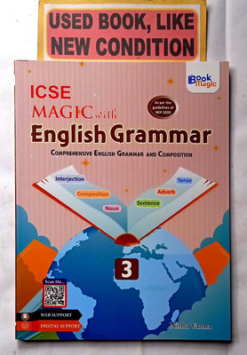 Icse Magic With English Grammar Class- 3 (Old Book)(Paperback, Nishu Varma)