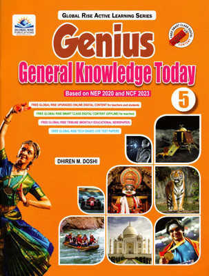Genius General Knowledge Today For Cbse Class - 5(Paperback, DHIREN M DOSHI)