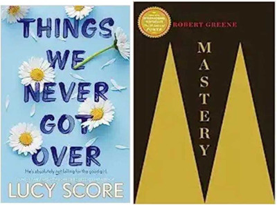 MASTERY + THINGS WE NEVER GOT OVER: The TikTok Bestseller And Perfect Small-Town Romcom! (Knockemout Series) 2 BOOKS SET(Paperback, Lucy Score, Robert Greene) MASTERY + THINGS WE NEVER GOT OVER: The TikTok Bestseller And Perfect Small-Town Romcom! (Knockemout Series) 2 BOOKS SET(Paperback, Lucy Score, Robert Greene)