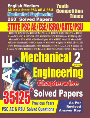 Ae Machanical Engineering Vol+2 Chapterwise Solved Paper(Paperback, YCT)