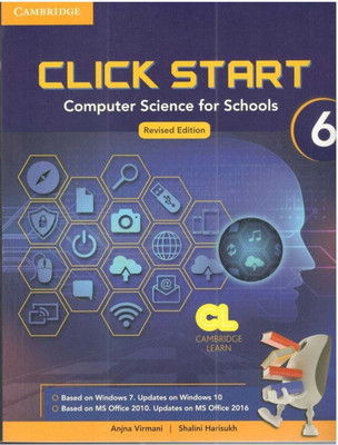 Revised Click Start(Computer Science For Schools) Class-5(Paperback, ANJNA VIRMANI, SHALINI HARISUKH)