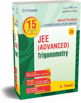 JEE Advanced Trigonometry With FREE 47 YEARS JEE ADVANCED PYQ’s, Videos & Online Assessments Paperback – 20 April 2025(Paperback, by G. Tewani (Author))