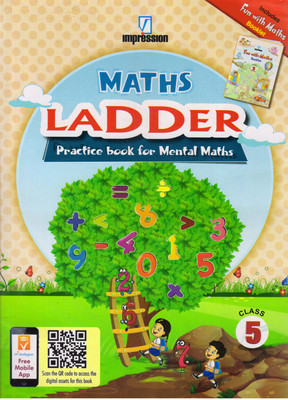 Impression MATHS LADDER For Class - 5 (Practice Book For Mental Maths)(Paperback, Lata Thergaonkar)